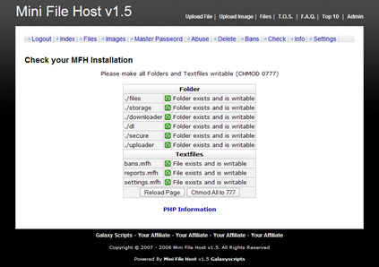 Mini File Host Rapidshare Clone Script Mini File Host Rapidshare Clone Script