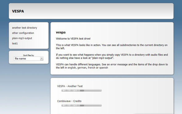 Vespa Audio Script (CMS) Vespa Audio Script (CMS)